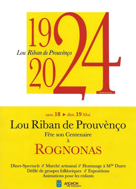 1924/2024 Lou Riban de Prouvenco
